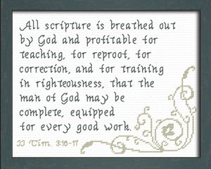 Equipped For Every Good Work - II Timothy 3:16-17
